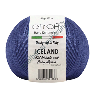   Etrofil Iceland kötőfonal, farmerkék - # 70533