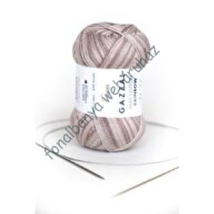   Gazzal Baby Cotton Rainbow kötőfonal - drappok-mogyoró  # GBCR-485