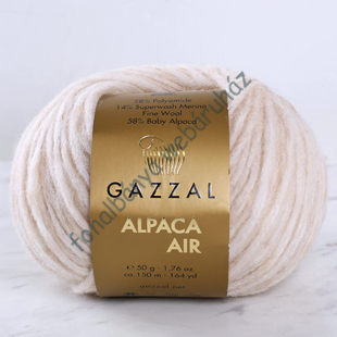   Gazzal Alpaca Air - világos bézs # GA-71
