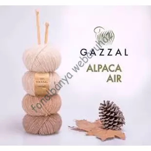 Kép 7/7 -   Gazzal Alpaca Air - nyers fehér # GA-70