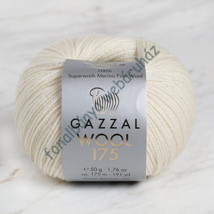Gazzal Wool 175 Superwash Merino Fine - krém # GW339