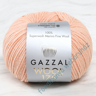 Gazzal Wool 175 Superwash Merino Fine - barackos lazac # GW348