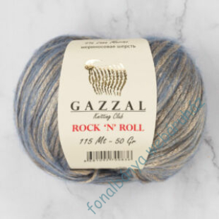   Gazzal Rock N' Roll kötőfonal - világoskék # GR13478
