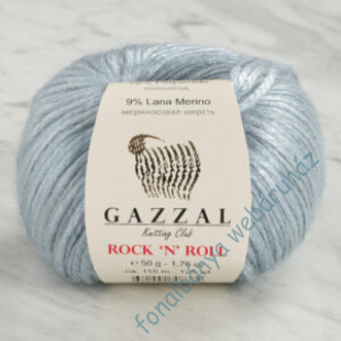   Gazzal Rock N' Roll kötőfonal - kék # GR13904