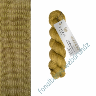   Gazzal Wool & Silk  - Golden Palm # GWSilk11147
