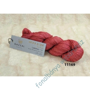   Gazzal Wool & Silk  - Cardinal  # GWSilk11169