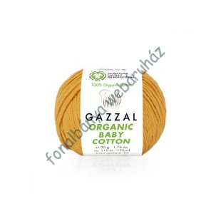   gazzal Organic Baby Cotton - narancs # G-OBC-418