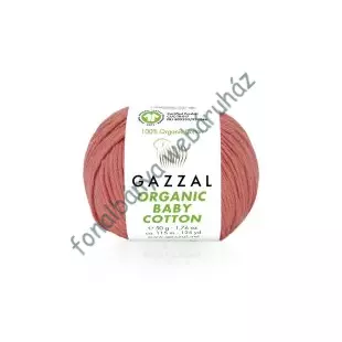   Gazzal Organic Baby Cotton - korall # G-OBC-419