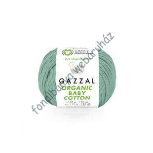   Gazzal Organic Baby Cotton - közép zöld # G-OBC-422