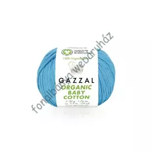   Gazzal Organic Baby Cotton - türkizkék # G-OBC-424