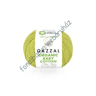  Gazzal Organic Baby Cotton - kivi # G-OBC-426