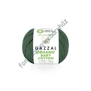   Gazzal Organic Baby Cotton - zöld # G-OBC-427