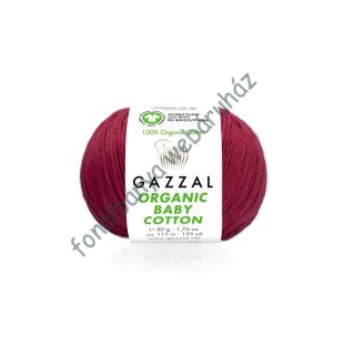   Gazzal Organic Baby Cotton - bordó # G-OBC-429