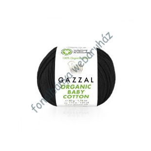   Gazzal Organic Baby Cotton - fekete # G-OBC-430