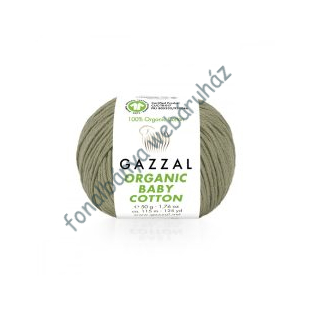   Gazzal Organic Baby Cotton - oliva # G-OBC-431