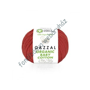   Gazzal Organic Baby Cotton - piros # G-OBC-432