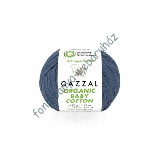  Gazzal Organic Baby Cotton - farmerkék # G-OBC-434