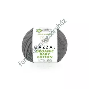   Gazzal Organic Baby Cotton -szürke # G-OBC-435