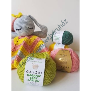 Kép 2/5 -   Gazzal Organic Baby Cotton -szürke # G-OBC-435