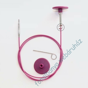   Knit Pro Damil 360 fokban elforgó 100 cm - rózsaszín # 10645
