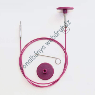   Knit Pro Damil 360 fokban elforgó 80 cm - rózsaszín # 10644
