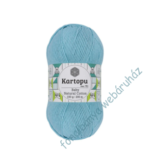 Kép 1/3 -   Kartopu Baby Natural kötőfonal - türkiz kék # K551