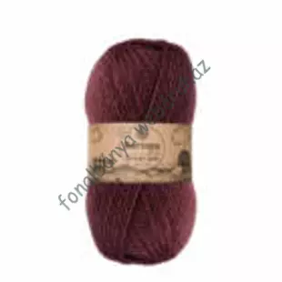   Kartopu Melange Wool kötőfonal - padlizsán  # K1707