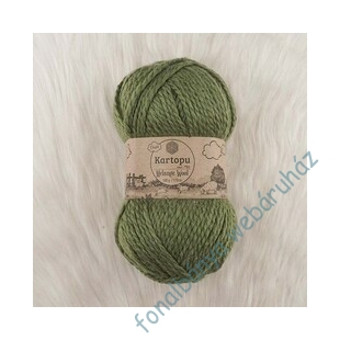   Kartopu Melange Wool kötőfonal - zöld  # K430