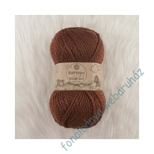   Kartopu Melange Wool kötőfonal - barna  # K1892