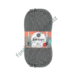   Kartopu No 1 kötőfonal - szürke melange  # KN-1000