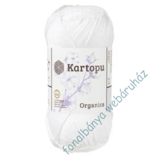   Kartopu Organica - hófehér  # K010