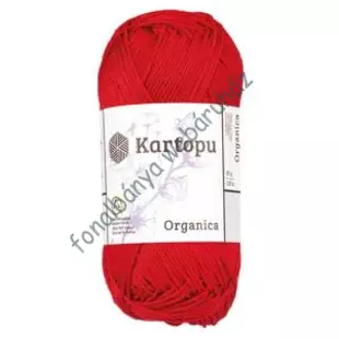   Kartopu Organica - karácsony piros  # K-O-K1124