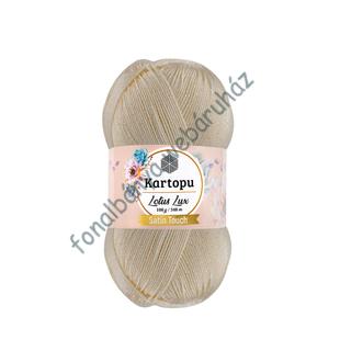   Kartopu Lotus Lux kötőfonal - cukorfehér csillogó  # LLK-025