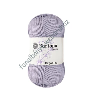   Kartopu Organica - halványlila K-O-715