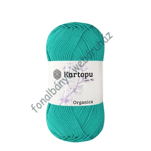   Kartopu Organica - sötét türkiz - K-O-438