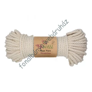   Retwisst makramé Rope Zsinór táskafülnek  8 mm-es - krém # KK-zsinór-8