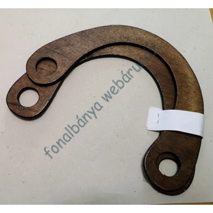   Nagy Fa táskafül 22,5 cm-es - fa  # KK-táska-30