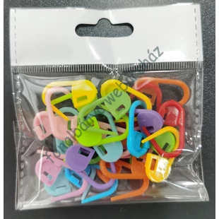 Zárható szemjelölő 25 db-os - színes # KK106