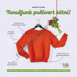   Tanuljunk pulóvert kötni -  színes # 978-615-5636-28-8