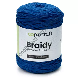   Loop'n Craft Braidy zsinórfonal - királykék # LCB21