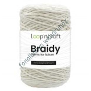   Loop'n Craft Braidy zsinórfonal - natúr # LCB06