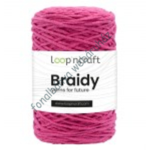   Loop'n Craft Braidy zsinórfonal - pink # LCB14