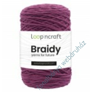   Loop'n Craft Braidy zsinórfonal - viola # LCB15