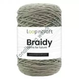   Loop'n Craft Braidy zsinórfonal - keki # LCB28