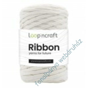   Loop'n Craft Ribbon szalagfonal - natúr # LCR6
