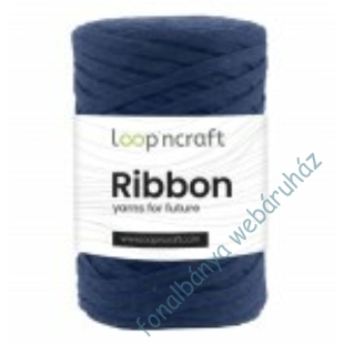   Loop'n Craft Ribbon szalagfonal - sötétkék # LCR22