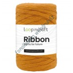   Loop'n Craft Ribbon szalagfonal - mustár # LCR31
