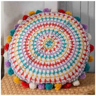   Anchor Mandala párna Neon  # A28C007-09061