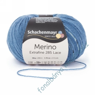   Schachenmayr Merino Extrafine 285 Lace - kék melír  # 583