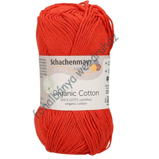   Schachenmayr Organic Cotton kötőfonal - piros  # 30